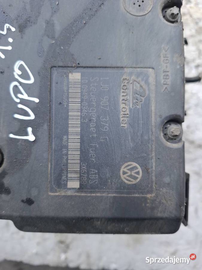 Pompa Hamulcowa ABS Volkswagen Lupo 14 osobowe Wisznice sprzedam