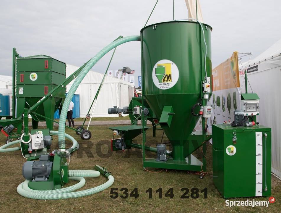 Mieszalnik Pasz Sypkich 750 MROL TRANSPORT Pasturka