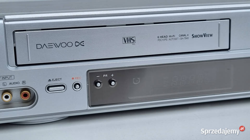 Video DVD kombo Daewoo SH7840 6 head stereo wielkopolskie Międzychód