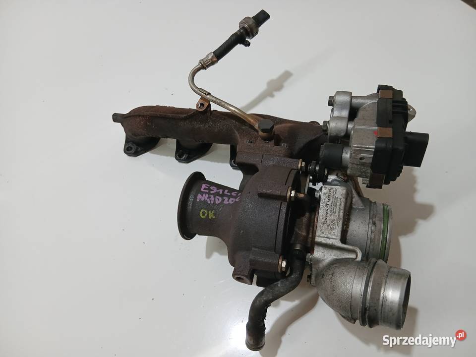 TURBOSPRĘŻARKA TURBINA BMW E90 E91 N47D20C lubelskie Strzyżewice