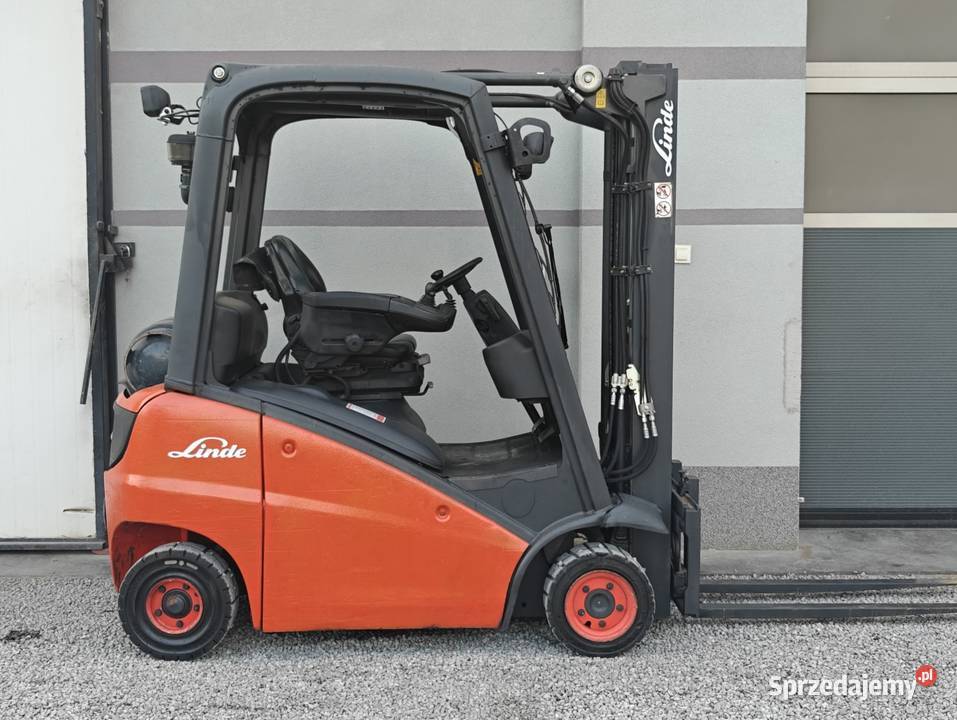 Wózek Linde H16T01 Evo Wolny skok 2017r Silnik gaz