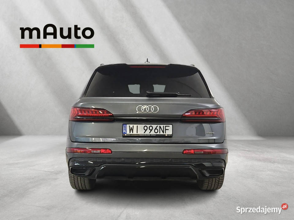 Audi Q7 60 TFSI e Quattro S Line Tiptr Z kurtyny powietrzne