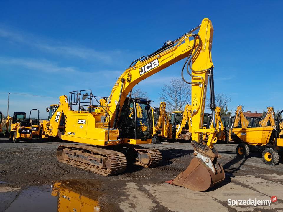 JCB 140X 2021R KOPARKA GĄSIENICOWA 15 TON CAT Krotoszyn