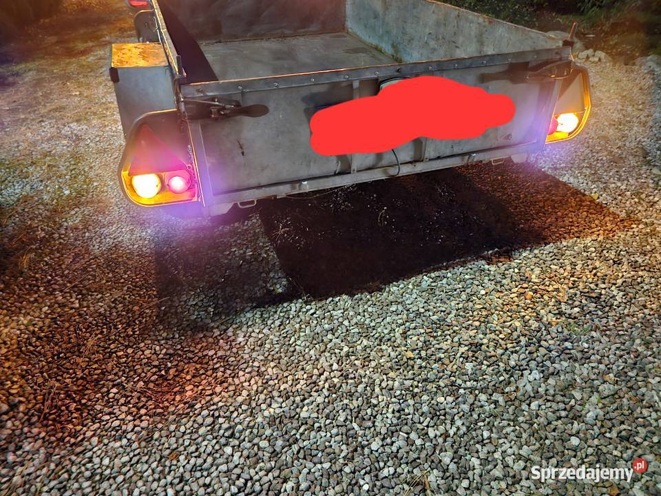 Przyczepka masywna ocynk niewiadów przyczepa Młodzieszyn sprzedam