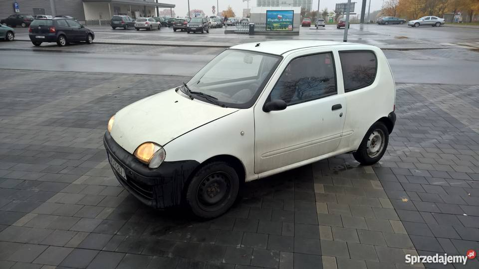 Seicento VAN z kratką 2002r 11 202000km Seicento Olbrachtowo