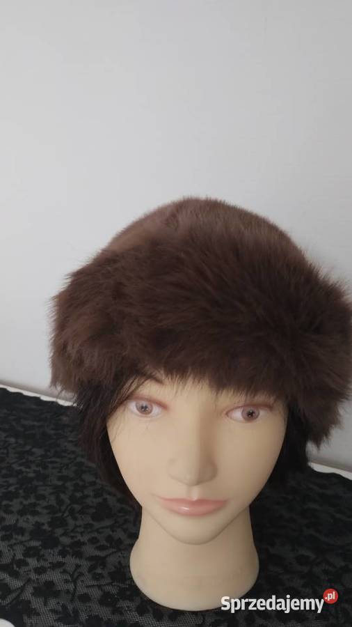 Ciepła czapka vintage Hażlach