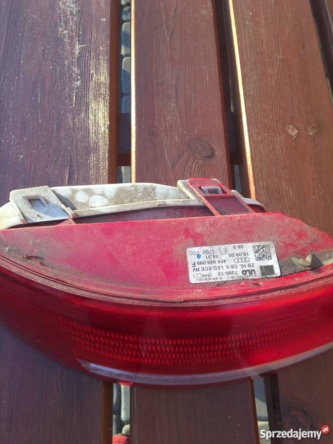 Lampy Tył LedUlo Audi A6 C6 Sedan Limuzyna lampy tylne Oświetlenie Świecie