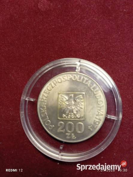 2 monety XXX lat PRL 200 mapki Srebro Warszawa sprzedam