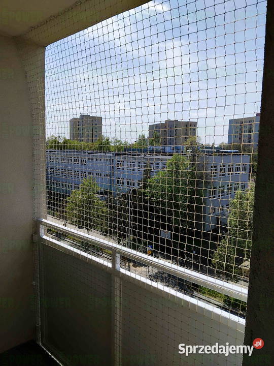 Założenie siatki na balkon Warszawa Siatka Kota