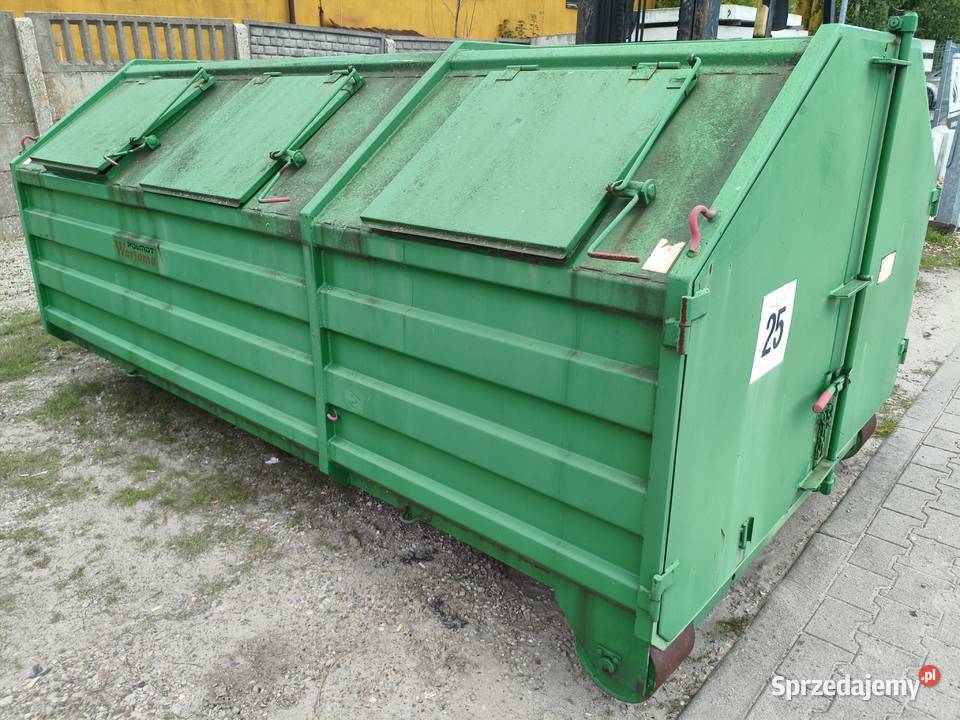 Kontener komunalny budowlany PolMot Warfama KP5 łódzkie Opoczno