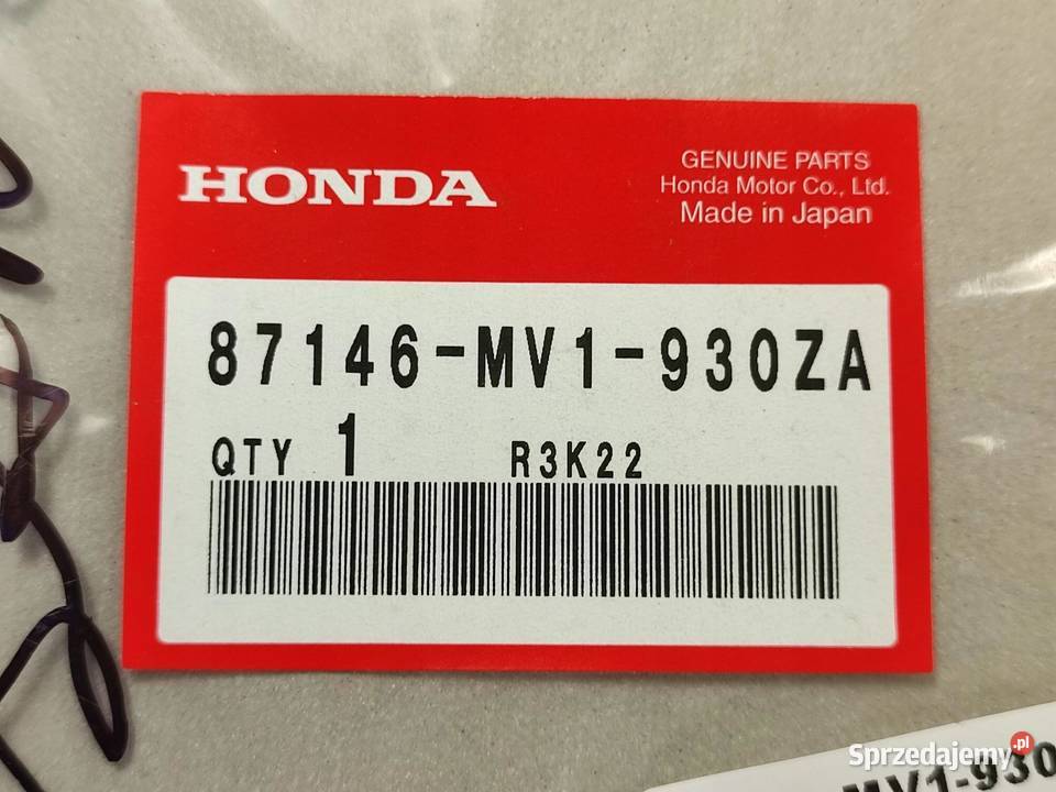 NAKLEJKA NA CZACHĘ L STR HONDA XRV750 AFRICA Akcesoria samochodowe