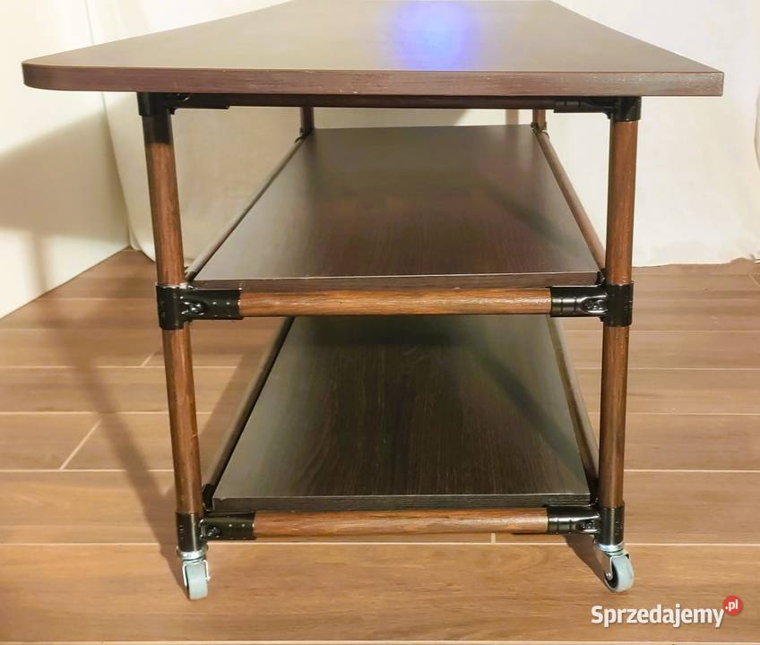 Szafka stolik RTV Industrialny loftowy na