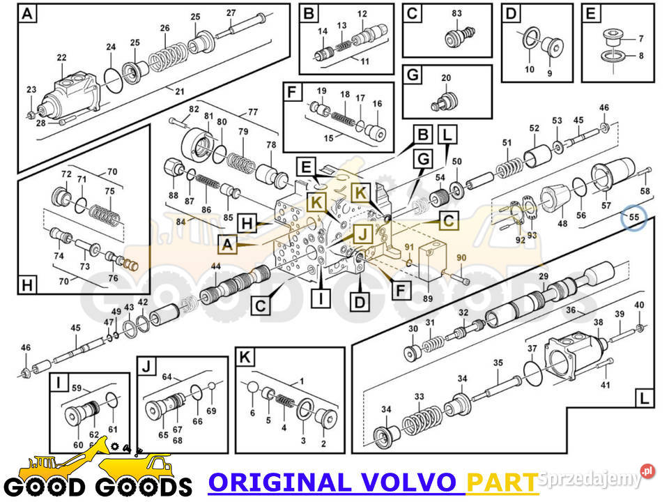 VOLVO POKRYWA OBUDOWA CEWKI ZAWORU 17425584 Władysławów