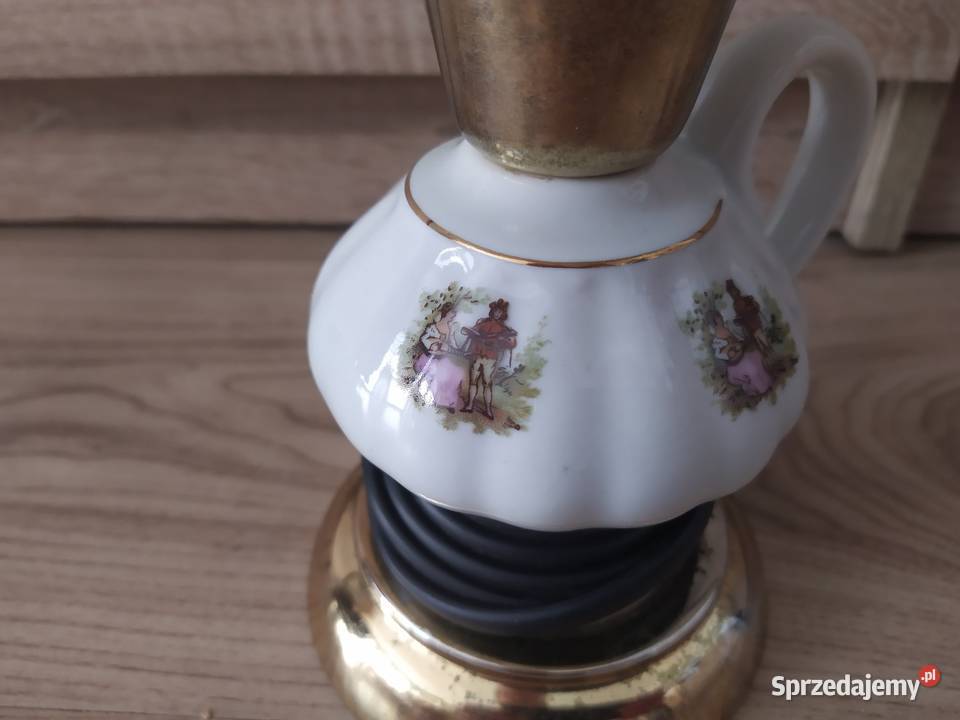 Lampka nocna stołowa ceramiczna Polam Poznań mazowieckie