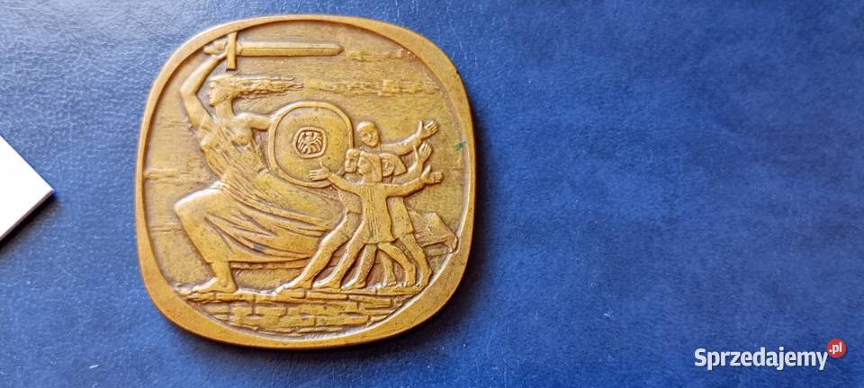 Stare monety Medal VII WIeków Warszawy 1964 Lesko