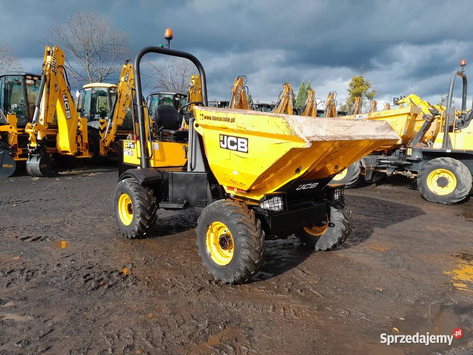 WOZIDŁO BUDOWLANE OBROTOWE JCB 3 TONY 4X4 TEREX pełny VAT