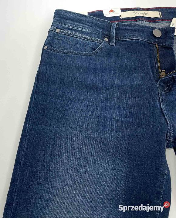 Spodnie damskie Wrangler Drew Blown Away W27 L34 niebieski Pisz