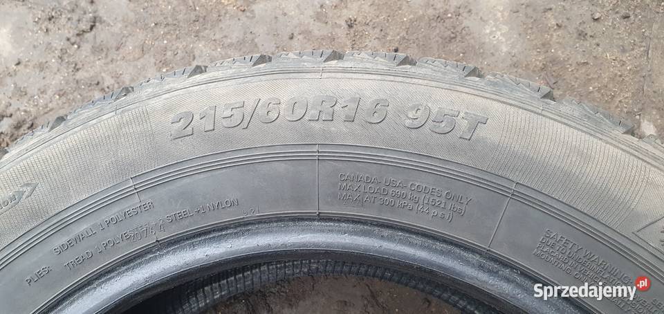 Sprzedam Opony zimowe 2156016R Strąpie
