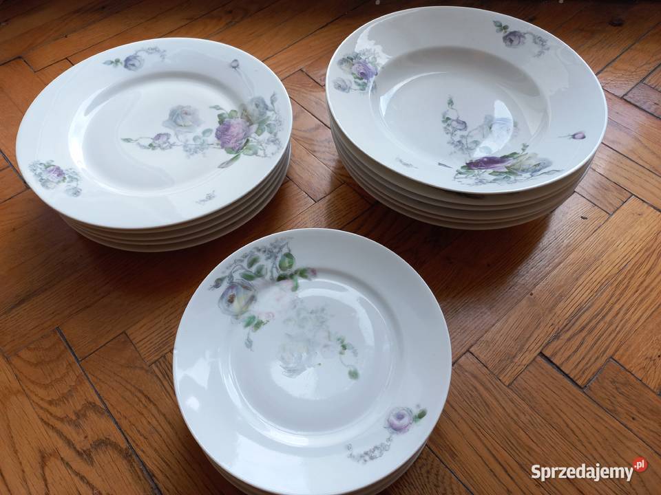 Zabytkowy zestaw porcelany niemieckiej firmy Piastów