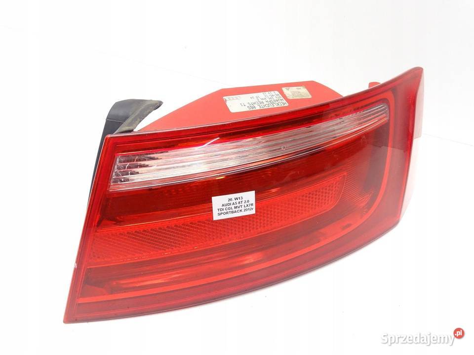 LAMPA PRAWA PRAWY TYŁ TYLNA AUDI A5 8T SPORTBACK osobowe
