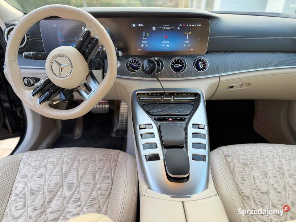 Mercedes AMG GT 43 do ślubu łódzkie Łódź