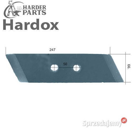 Dłuto HARDOX PK8L PK801102L części do pługa Suwałki sprzedam