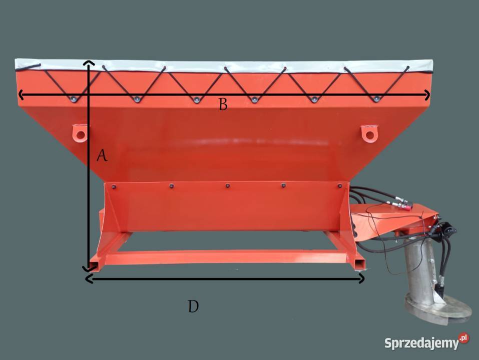 Piaskarka Posypywarka Solarka do piasku 2 m3 Pozostałe Żmigród sprzedam