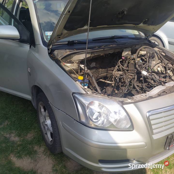 Toyota Avensis T25 1C0 maska błotnik zderzak mazowieckie Sokołów Podlaski sprzedam