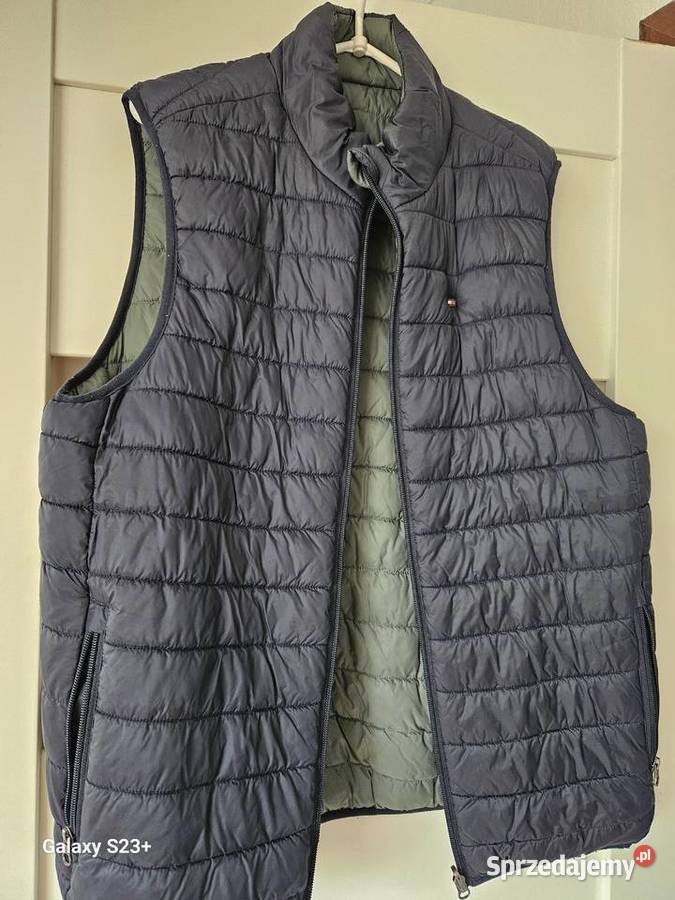 Kamizelka Tommy Hilfiger LXL dwustronna ciepła mazowieckie Konstancin-Jeziorna sprzedam