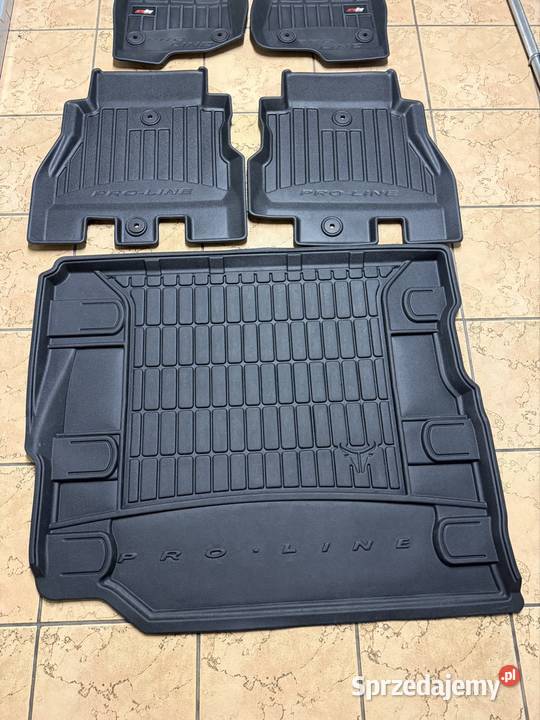 Jeep Wrangler JL dywaniki gumowe pomorskie