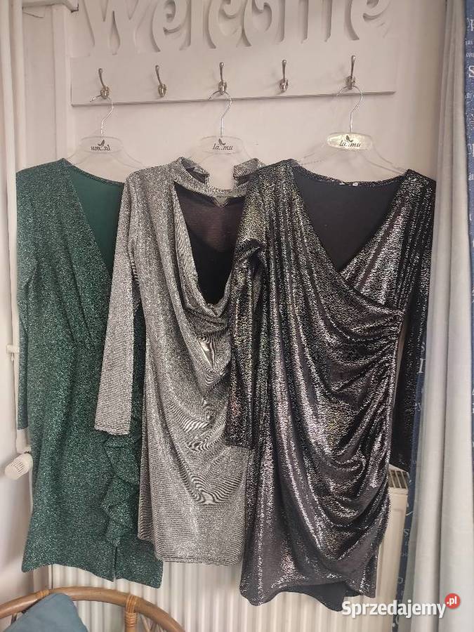 Hurt crem wiosna sukienki odzież używana 299