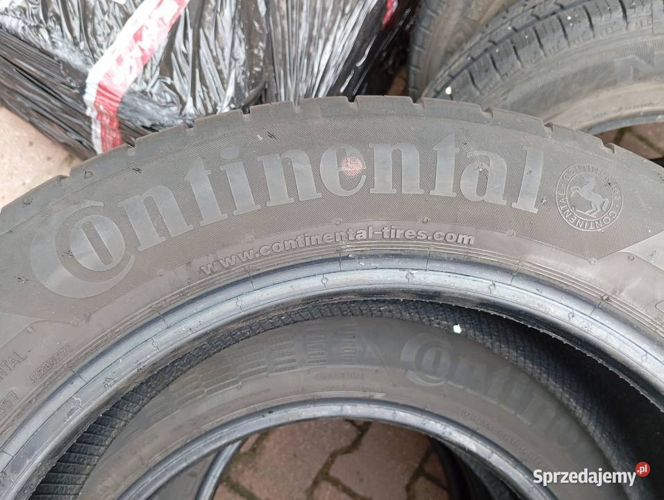 Opony CONTINENTAL letnie 21555 R17 używane stan Białystok sprzedam