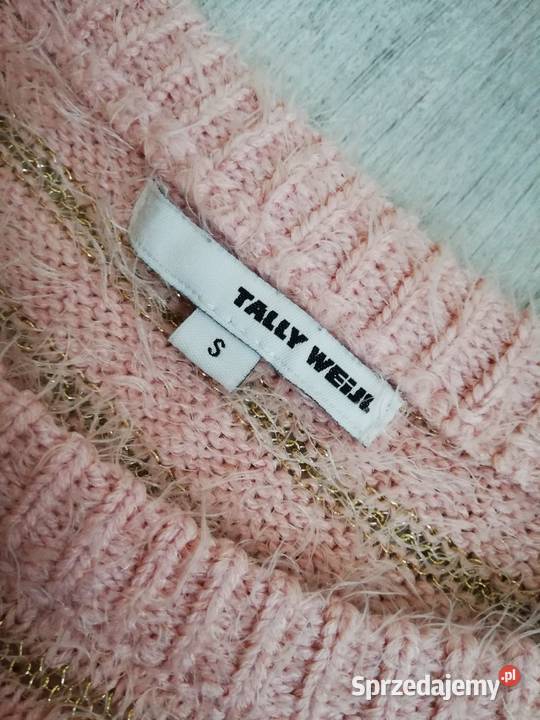 Swetr z długim włosem firmy Tally Weijl Rozmiar Katowice sprzedam