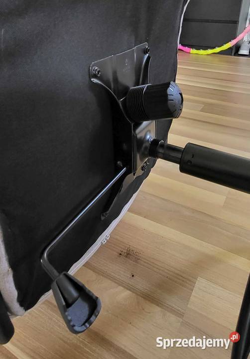 Fotel biurowy Skodsborg JYSK szara tkanina Wojkowice Kościelne