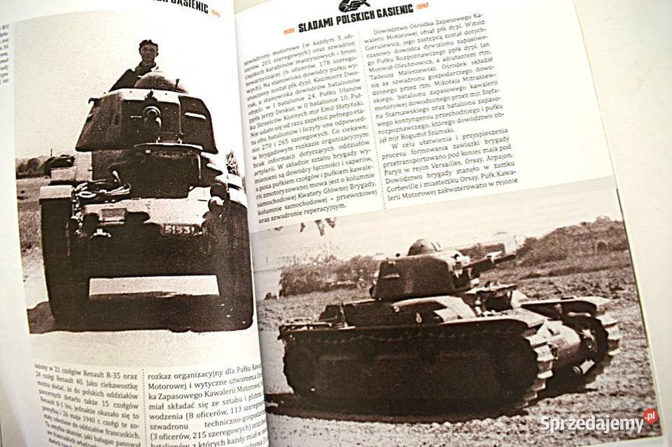 Śladami Polskich gąsienic Francja 1939 1940 r Antykwariat Chełmno sprzedam