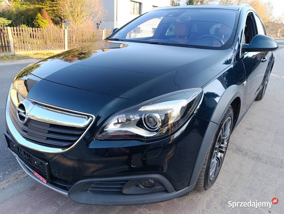 Opel Insignia Cross Country 20 benzyna 250 2017 Rok produkcji 2017 Lgota-Mokrzesz sprzedam