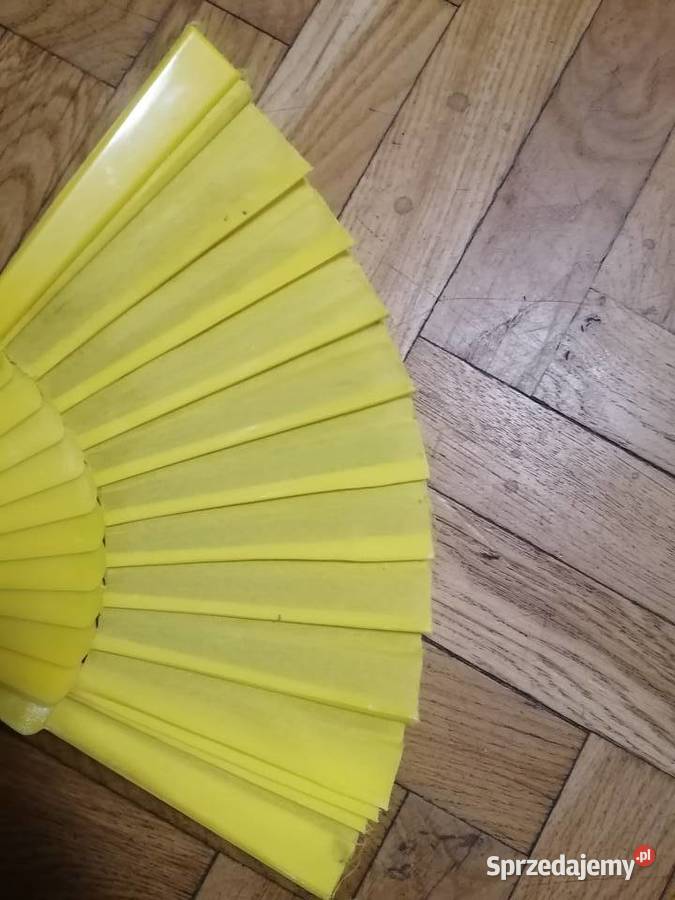 Żółty wachlarz używany Gdańsk