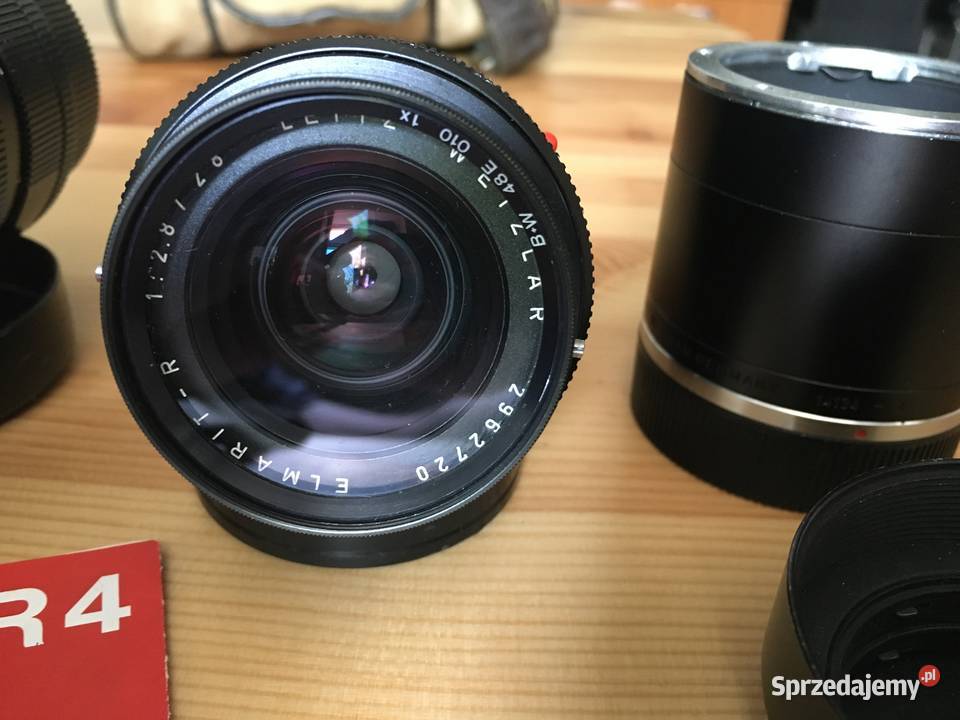 lustrzanka leica wetzlar 3 obiektywy Aparaty Kraków