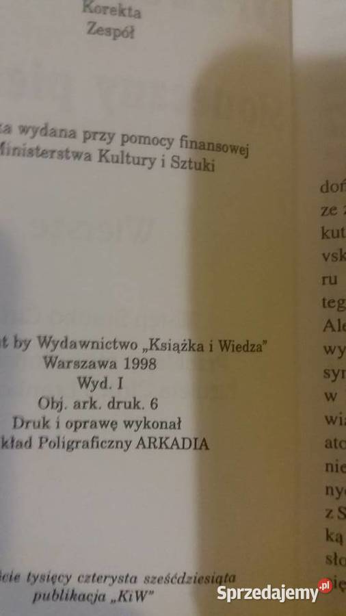 Bakevski Słoneczny pierścień poezje słowiańskie Warszawa sprzedam