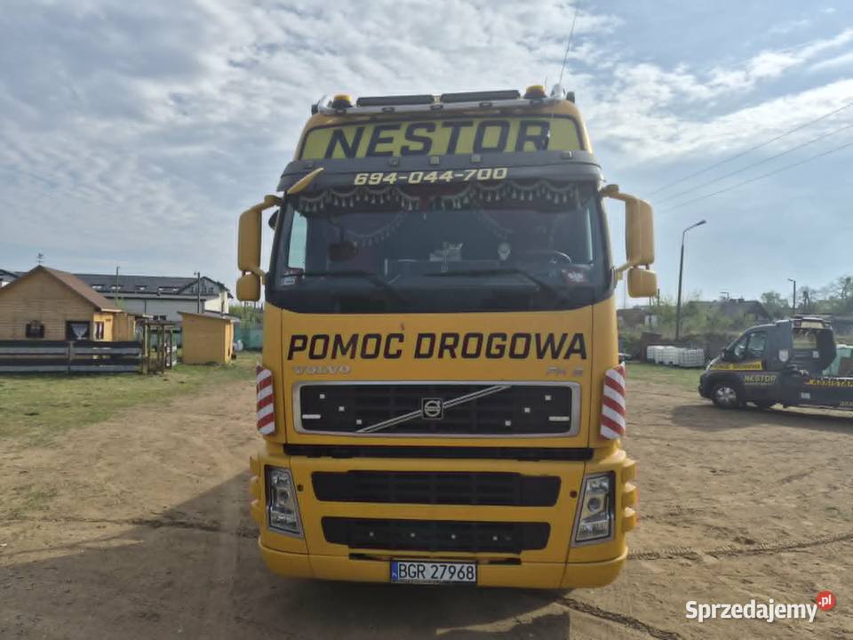 VOLVO FH12 specjalny pomoc drogowa zestaw podlaskie Grajewo