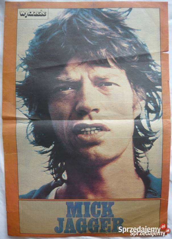 PLAKATY MICK JAGGER WYPRZEDAŻ ŚWIAT PLAKATÓW Kultura i Rozrywka kujawsko-pomorskie Bydgoszcz