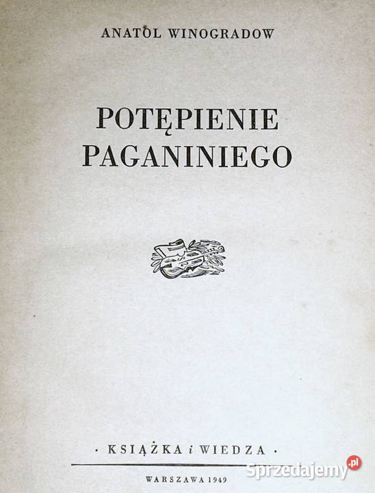 Potępienie Paganiniego Anatolij Winogradow