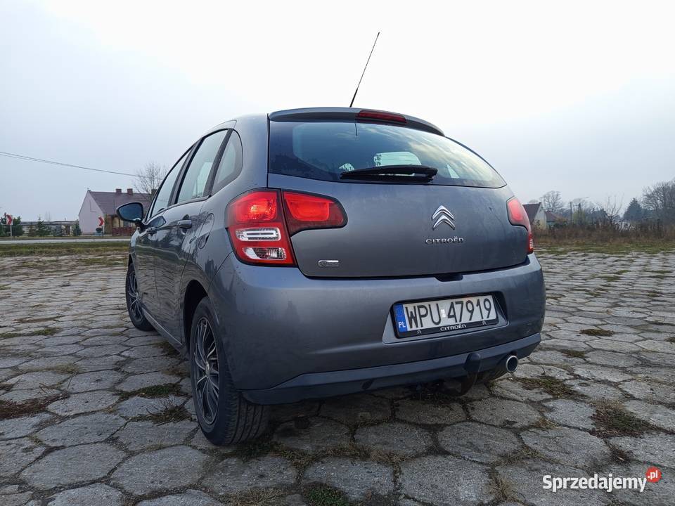 Citroen c3 16 eHDI 2011 lakier metallic mazowieckie Pułtusk sprzedam