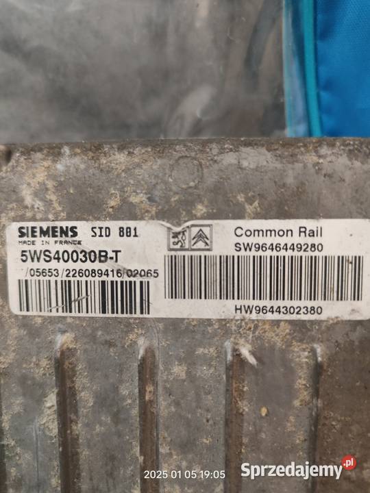 Zestaw do odpalenia Peugeot 20 hdi komplet na Gdańsk