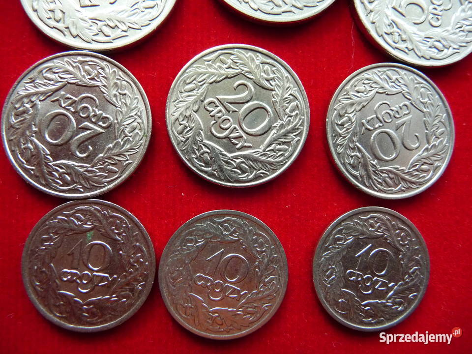 Zestaw 1 502010 groszy Bukowno sprzedam