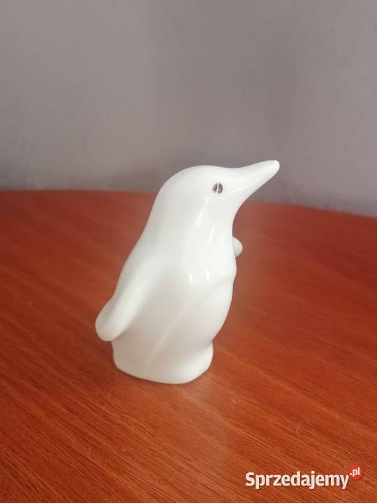 Figurka Pingwin Porcelana Krzysztof Wałbrzych