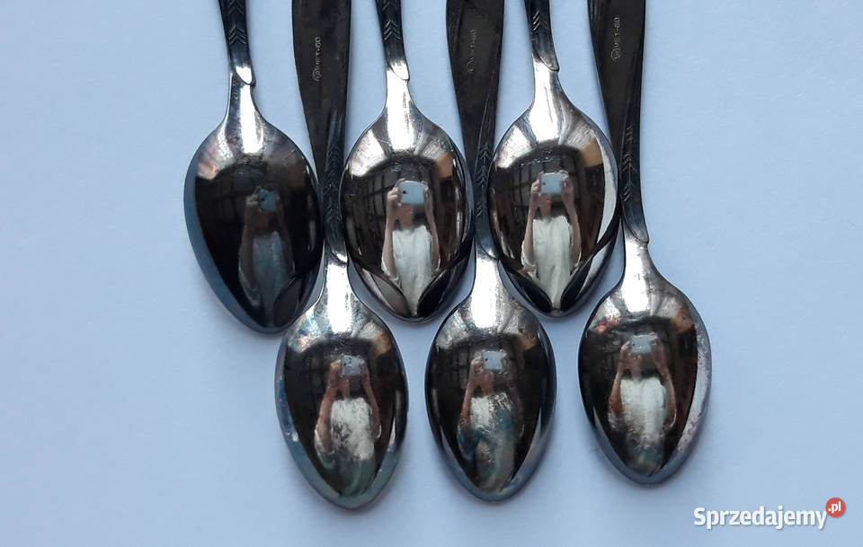 Posrebrzane łyżeczki do kawy mokki AMERYKAŃSKI sprzedam