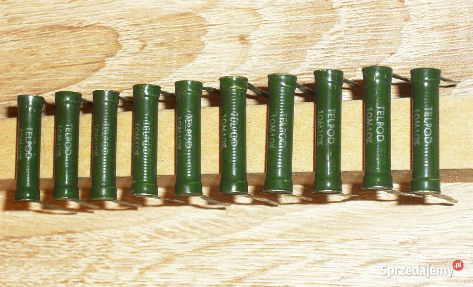 Rezystor opornik metalizowany 10 MOm M 1 W 10 Gliwice