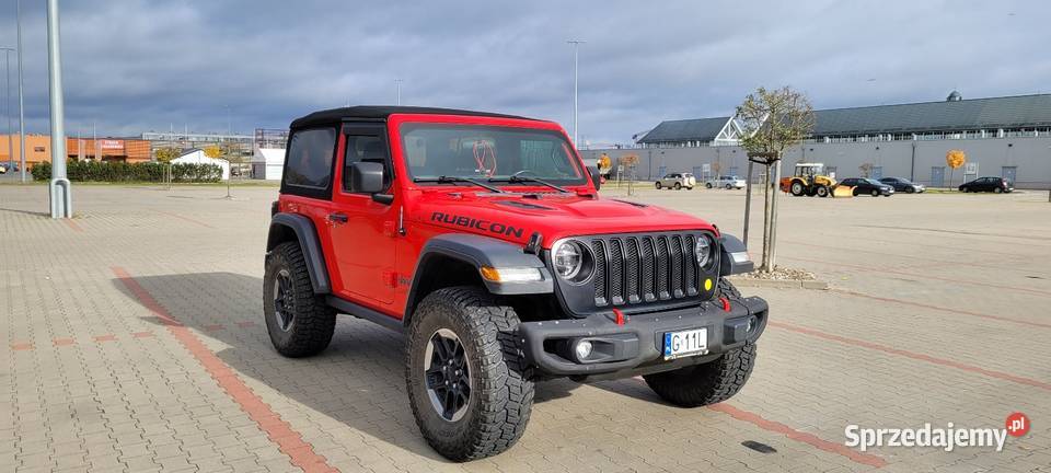 Jeep Wrangler JL 2D Rubicon 36 czerwony pomorskie