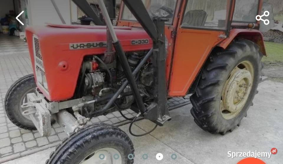 Sprzedam ciągnik c330 z 81 roku Lechów